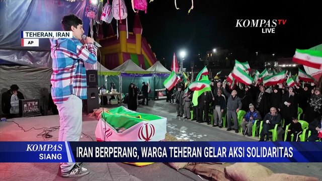 Warga Teheran Berkumpul Tiap Malam, Tunjukkan Solidaritas di Tengah Perang Iran-AS | KOMPAS SIANG