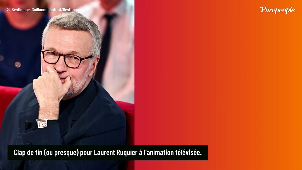 Laurent Ruquier prêt à prendre sa retraite à la télé après encore quelques mois à l'antenne, ses explications