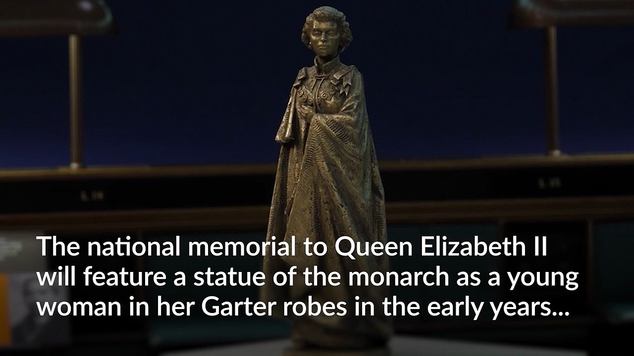 Queen Elizabeth II memorial will feature statue of late monarch as young woman