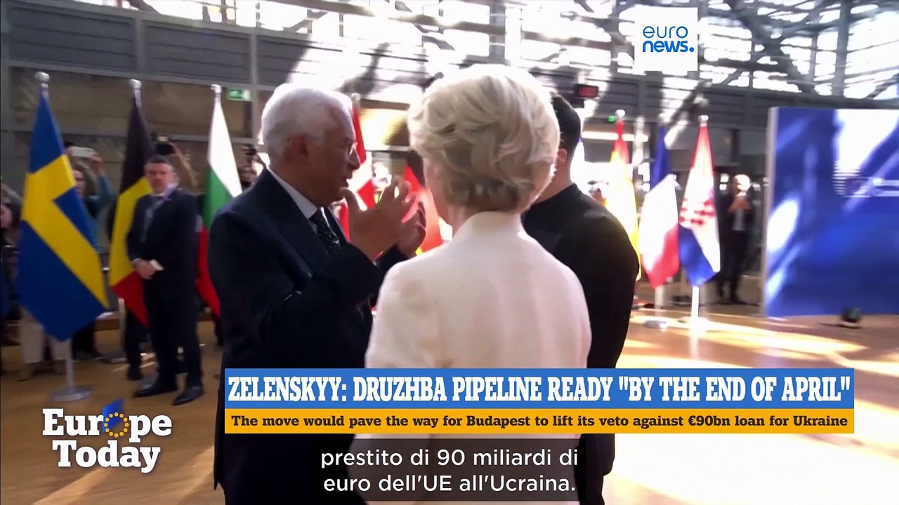 Europe Today: i ministri UE discutono del prestito all'Ucraina e dei rapporti con Israele