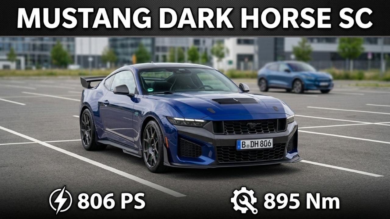 806 PS Ford Mustang Dark Horse SC – Track Pack & Top-Speed