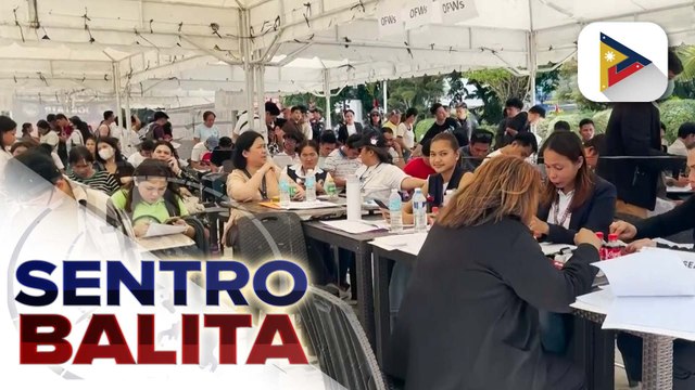 Trabaho sa loob at labas ng bansa, alok sa OFWs sa idinaos na ‘Bayanihan para sa Balikbayang Manggagawa’ Job Fair sa Cebu; halos 40 repatriated OFWs, isinailalim sa psychosocial services | ulat ni Jesse Atienza - PTV Cebu
