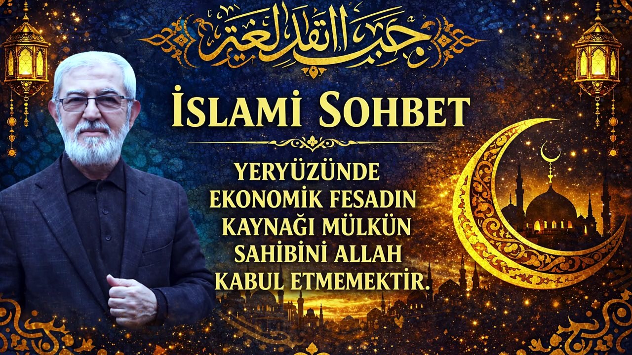 YERYÜZÜNDE EKONOMİK FESADIN KAYNAĞI MÜLKÜN SAHİBİNİ ALLAH KABUL ETMEMEKTİR