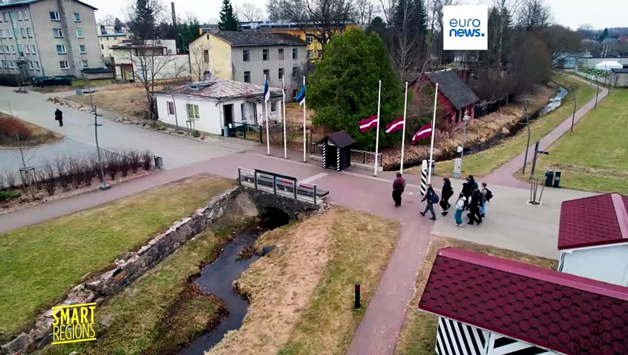 Deux pays, une ville : comment les jeunes réinventent la frontière entre l'Estonie et la Lettonie