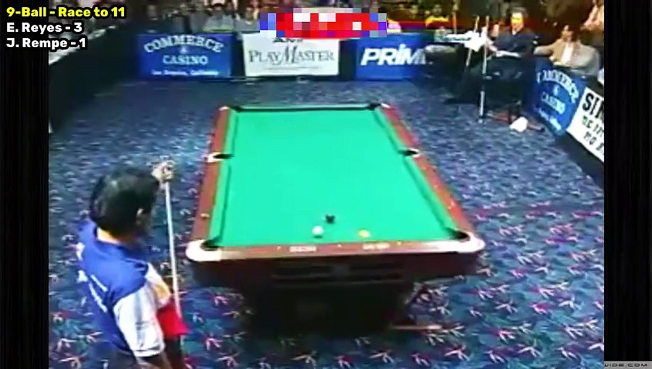Efren Reyes (The Magician) vs Jim Rampe (US Pool Master)l