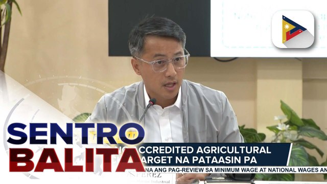 D.A., target na pataasin pa ang bilang ng accredited agricultural trucks na benepisyaryo ng '100% Free Toll' program | ulat ni Elijah Canlas