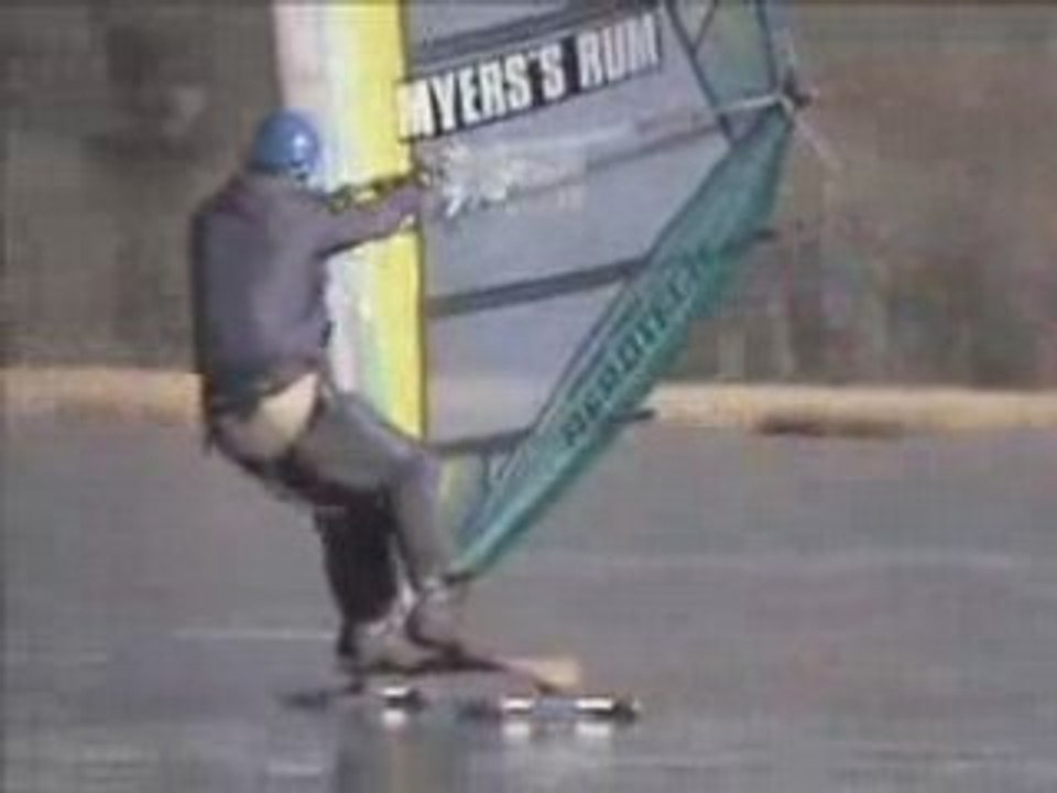 Speed-Sail sur glace