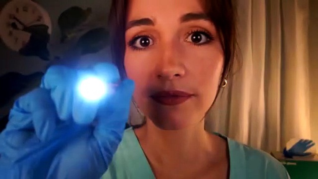 ASMR Roleplay - Relaxing Cranial Nerve Exam  (whispered)