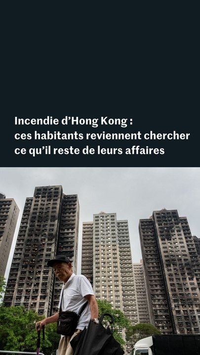 Hongkong : des habitants reviennent dans leur logement après l’incendie de novembre 2025