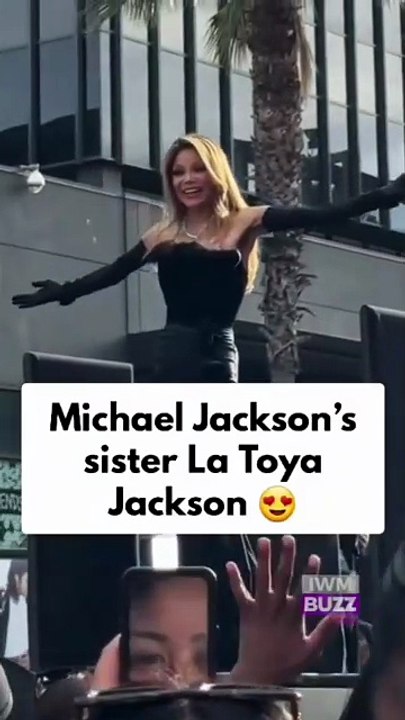 Michael Jackson’s sister La Toya Jackson looking stunning at the premiere of Michael
