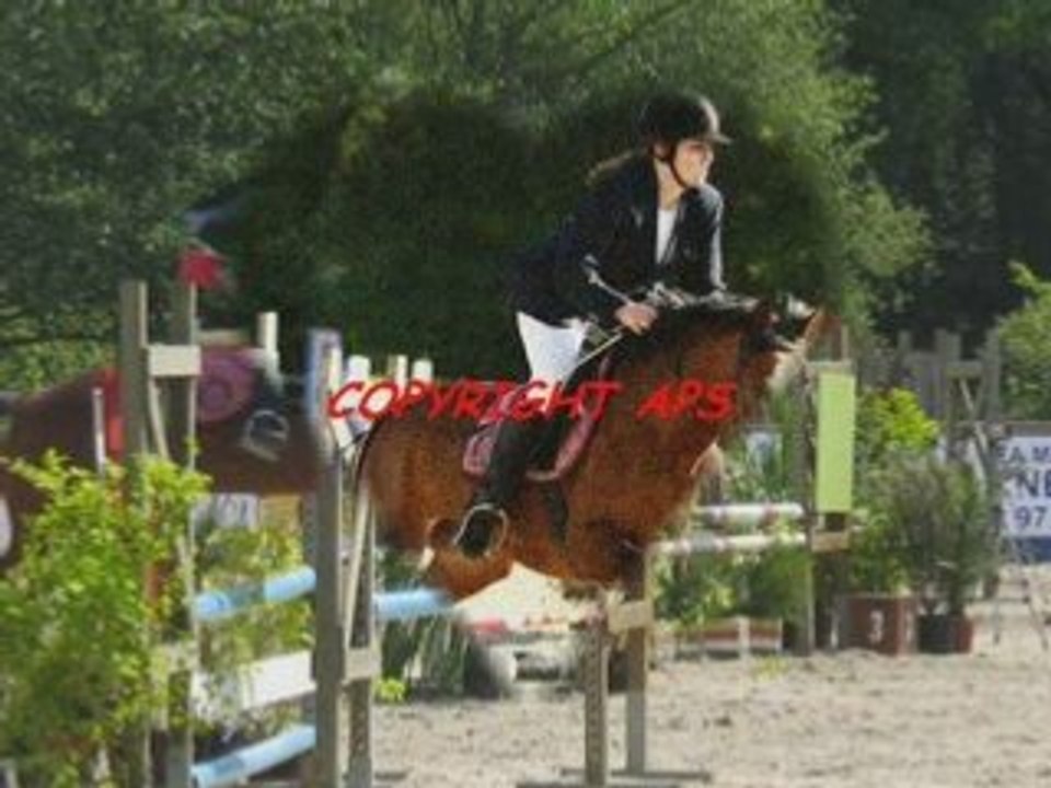Queven championnat régional avec ma ponette