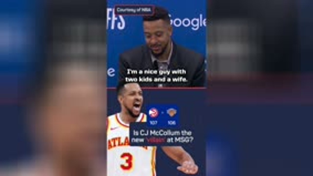 Is CJ McCollum the new 'villain' at MSG?