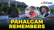 Pahalgam Memorial Honors Victims of April 2025 Terror Attack | Tourists React