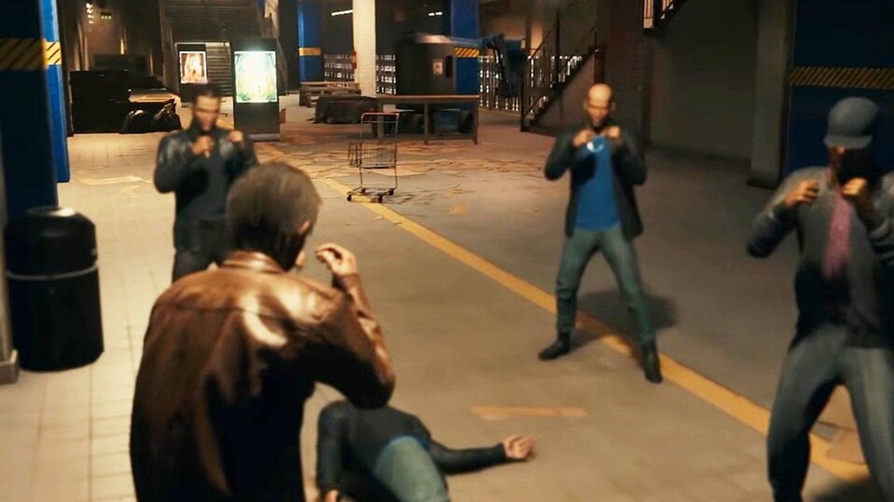 Kämpfen wie in Sleeping Dogs, ballern wie in Max Payne: Blackwood sieht schon als früher Prototyp richtig cool aus