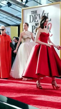 Meryl Streep, Anne Hathaway y Emily Blunt, tres estilos y mucha moda en el estreno de 'El diablo viste de Prada 2'