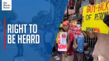 Oil price protest continues
