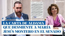 Aldama destroza a Montero, presenta prueba de sus contactos con implicados en la trama SEPI