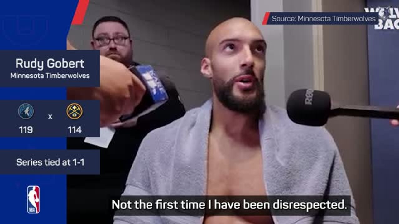 Gobert feels disrespected after NBA Defensive Player of the Year snub