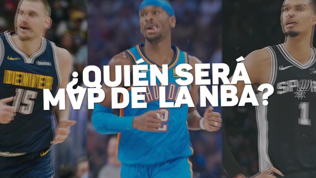 Así esta la carrera por el MVP de la NBA: Shai, Jokic y Wembanyama máximos favoritos
