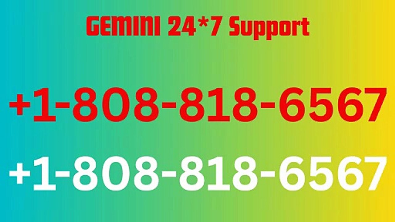 ≋⟪CoMpLeTe%Guide-[ⲨⲨ_HashTaG] GEMINI® HELP DESK© SUPPoRT℗ Phone NuMber (OfficiAl)