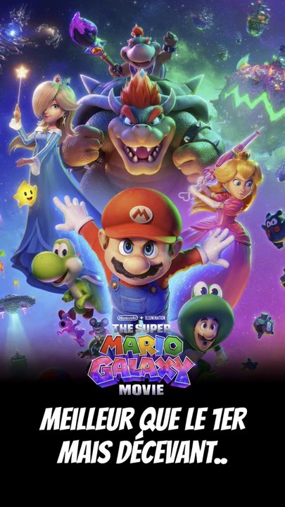 SUPER MARIO GALAXY - Meilleur que le 1er mais…