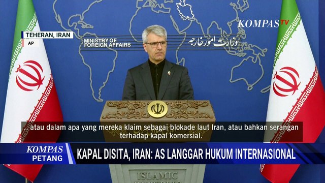 Iran Klaim Navigasi Lalu Lintas Selat Hormuz Dikendalikan Teheran | KOMPAS PETANG