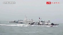 中國4海警船、1海巡艇分頭侵擾水域  金門海巡逐一驅離
