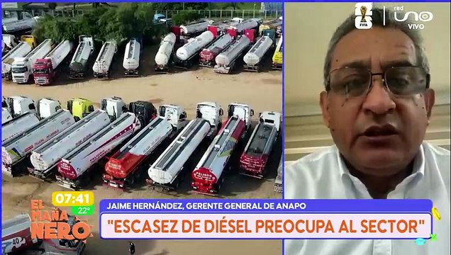 ANAPO ADVIERTE FALTA DE DIÉSEL