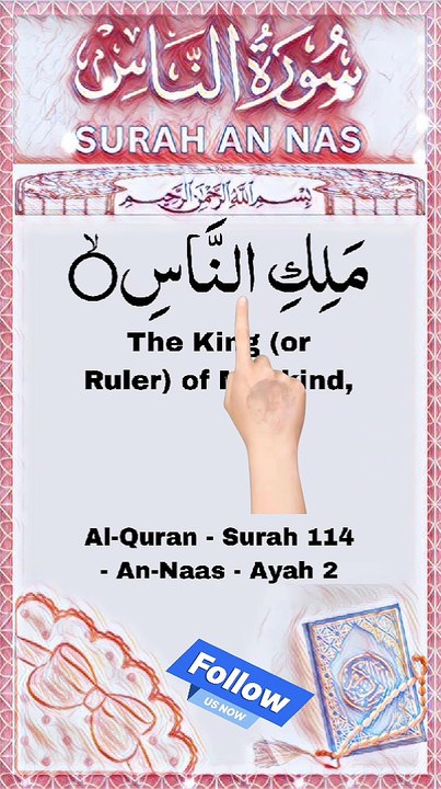 The King of All Mankind / surah nas ayt no 2
