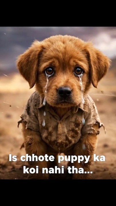 Caring Puppy And Hard Working 😻😻