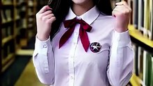 AI Dance Girl 1535 - Chihiro Persona 3 Realistic Character Dance on Watch Me Work