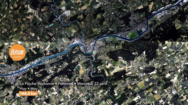 Le parcours détaillé et le profil de la Flèche Wallonne Femmes 2026 - Cyclisme - Flèche Wallonne