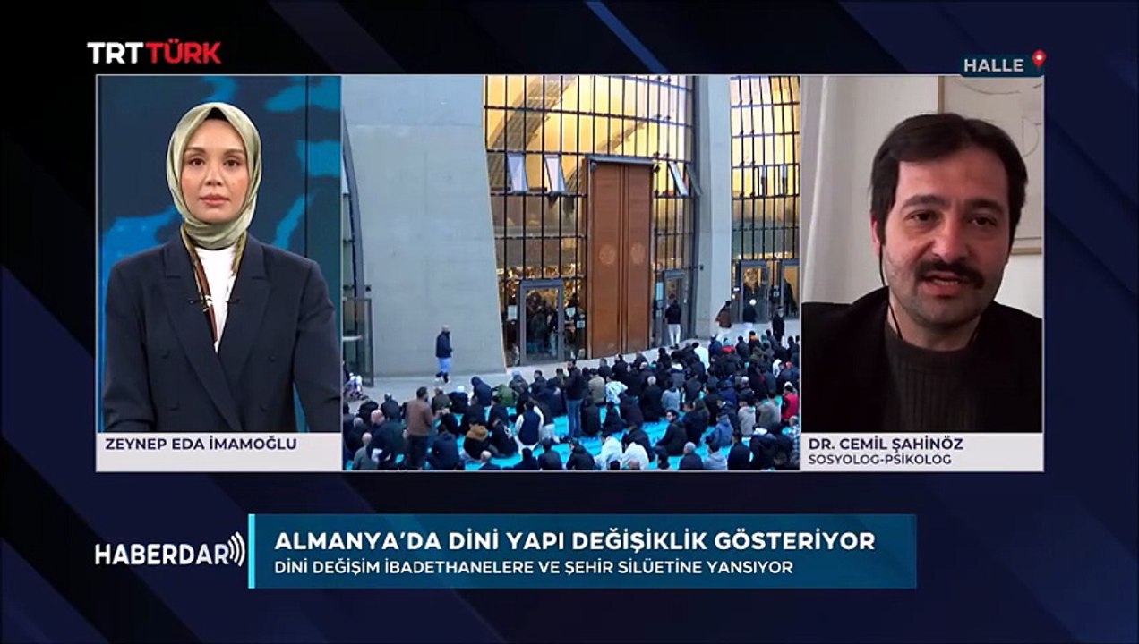 Avrupa´da camiler çoğalıyor, kiliseler azalıyor (TRT Türk, Haberdar, 20.04.2026)