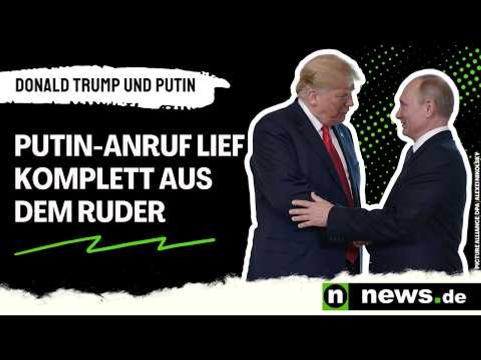 Donald Trump: Kreml-Insider behauptet - Putin-Anruf lief aus dem Ruder