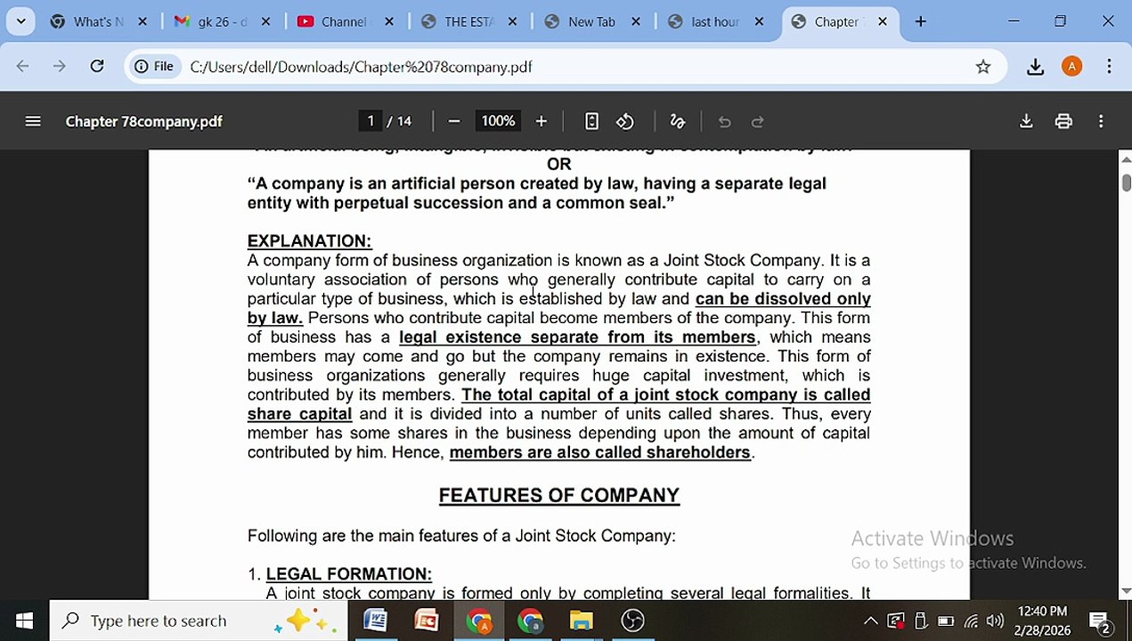 entrepreneurship all topics complete lecture