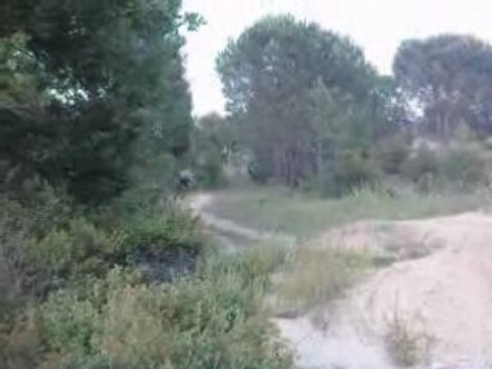 Saut en moto