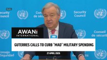 Guterres calls to curb 'mad' military spending