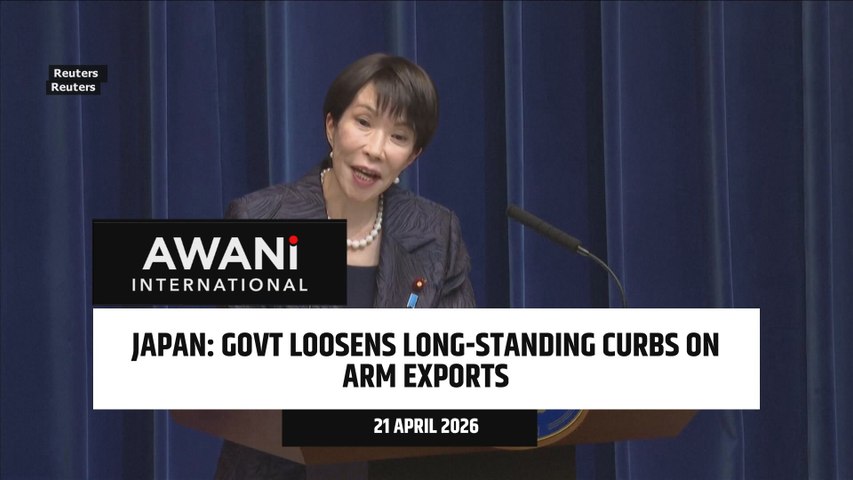Japan loosens long-standing curbs on arm exports