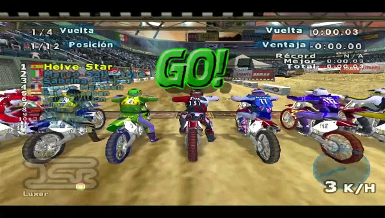 MX World Tour PS2 - Modo Carrera - Parte 22 - PS3 Super Slim