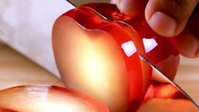 Glass Cherry Slicing ASMR