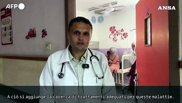A Gaza campi profughi infestati da parassiti, medico: Ogni giorno casi di infezioni