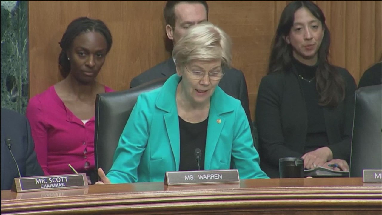 EXPLOSIVE SENATE MOMENT: WARREN PUSHES WARSH ON 2020 ELECTION QUESTION