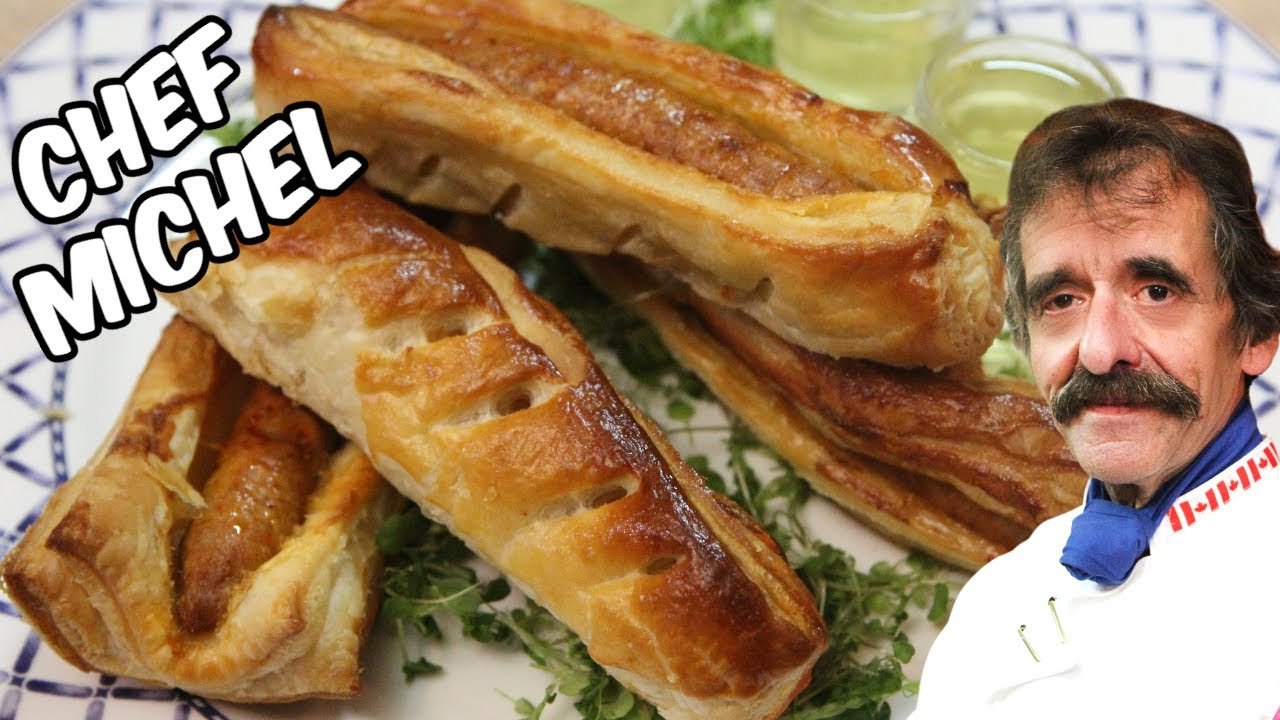 Feuilletés aux saucisses maison