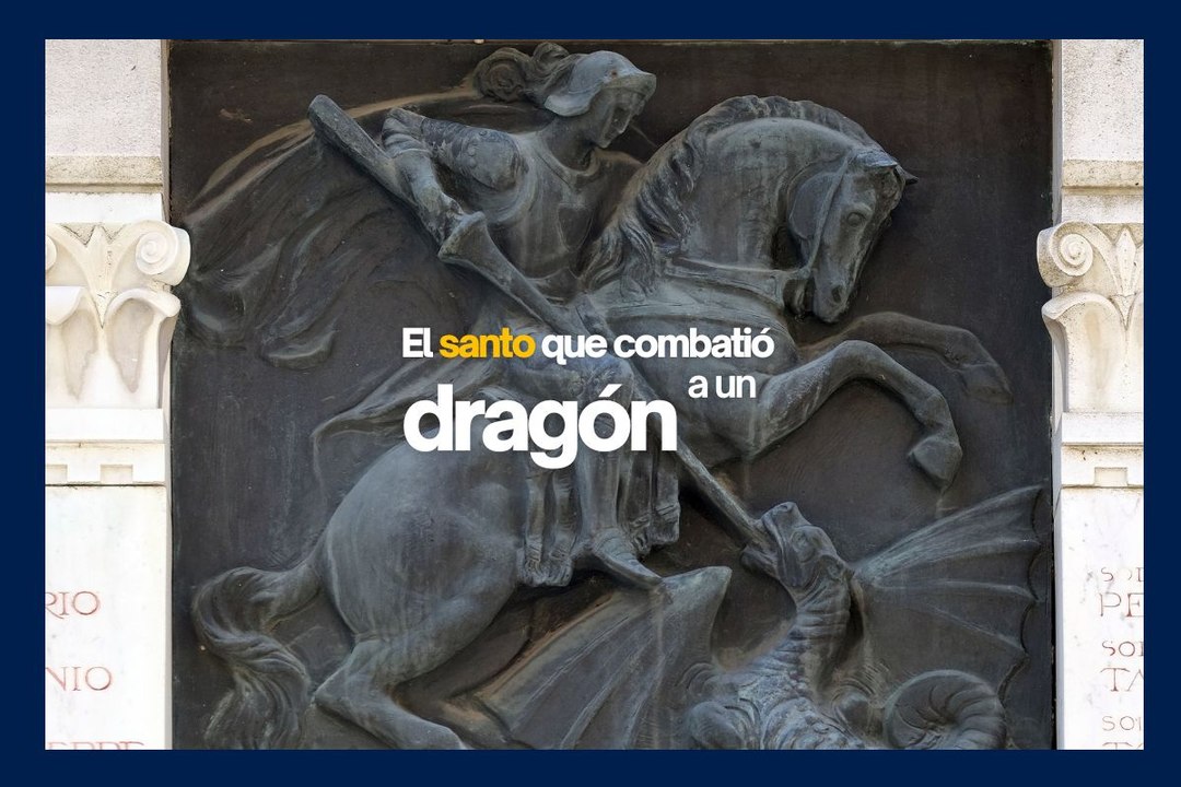 El santo que combatió a un dragón