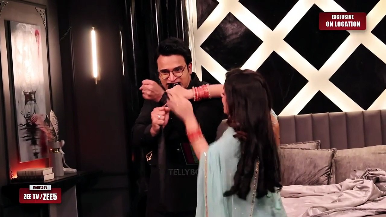 Lakshmi Niwas On Location Today Episode _ Raj's new drama of punished himself for hurting Bhumi