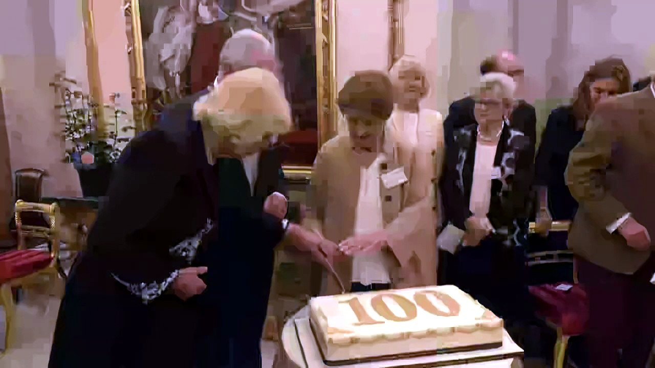 King Charles throws a party for centenarians