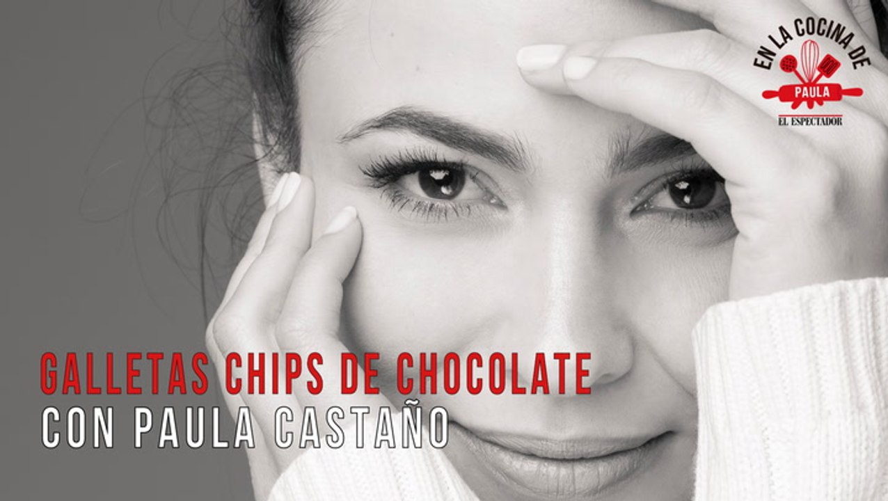 ¿Sabe hacer galletas saludables con chips de chocolate?: Paula Castaño le enseña