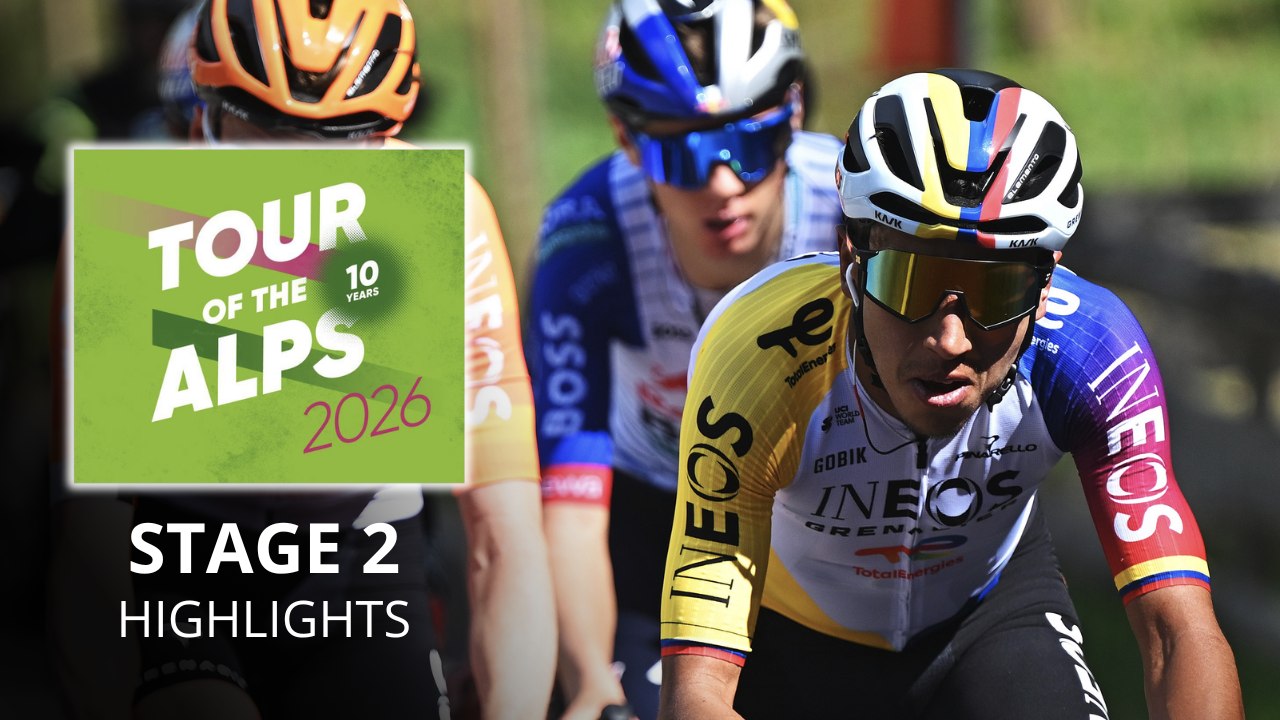Tour des Alpes 2026 - Étape 2 Résumé - Giulio Pellizzari la 2e étape... un duel intense Red Bull et INEOS
