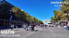 Bulletin météo Île-de-France du mercredi 22 avril 2026