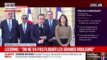 Carburants: Sébastien Lecornu annonce "un dispositif d’accompagnement des grands rouleurs" pour "trois millions de Français qui travaillent"